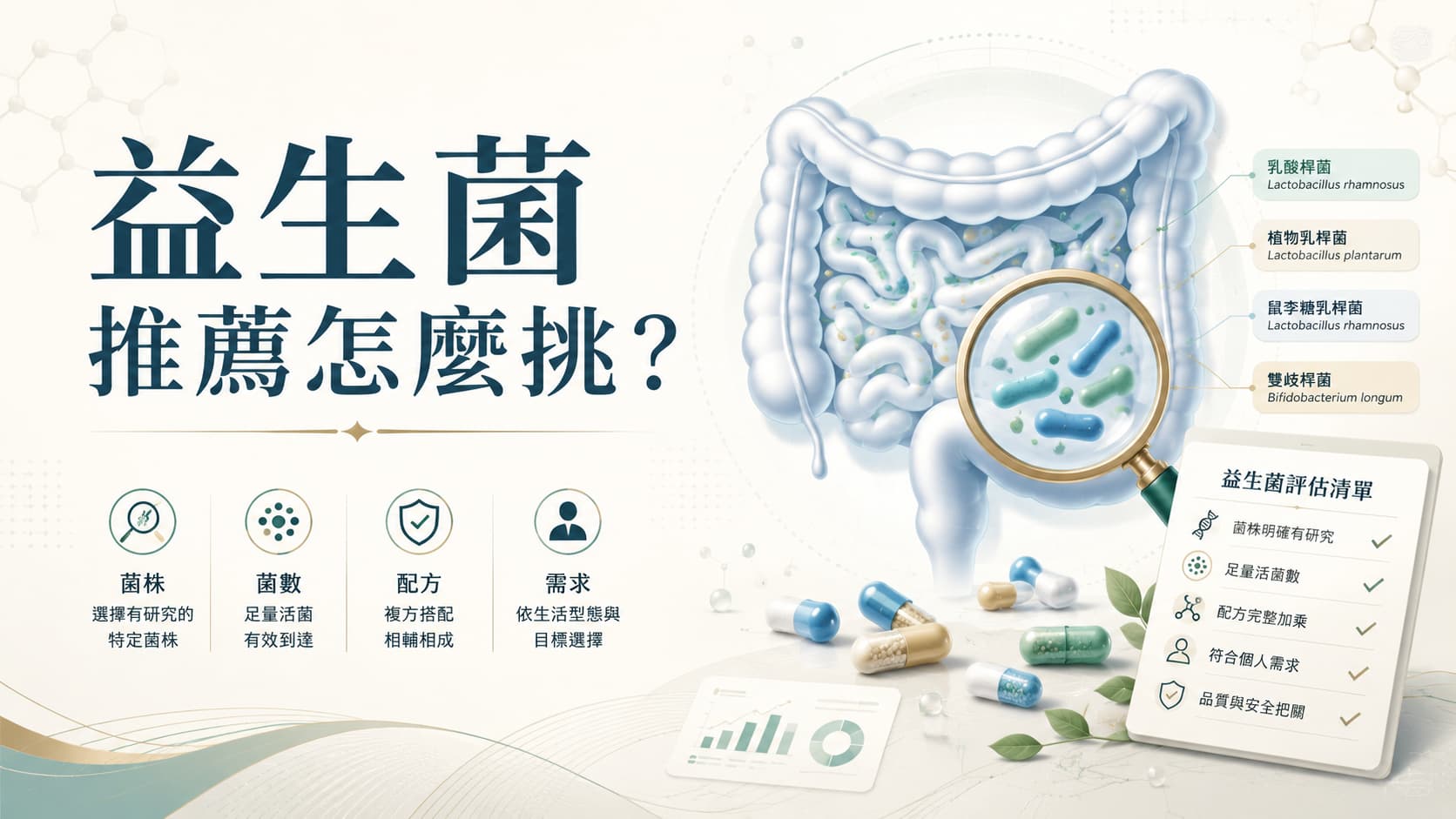 益生菌推薦怎麼挑?從腸胃菌種、菌數、配方到 NBM01 特殊菌株完整指南